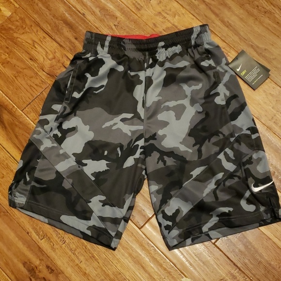 men's nike dri courtlines basketball shorts